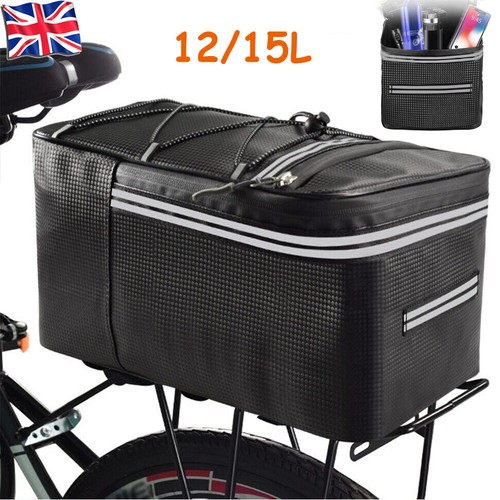 Bicycle rear seat bag - rear,