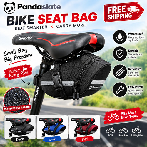 Bike seat waterproof bag - bike,