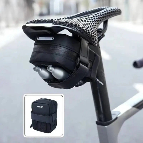 Waterproof bike saddle - bag, –
