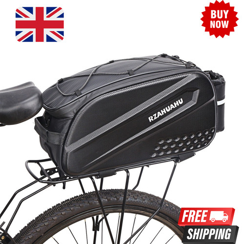 Bicycle rear rack seat bag - rear,