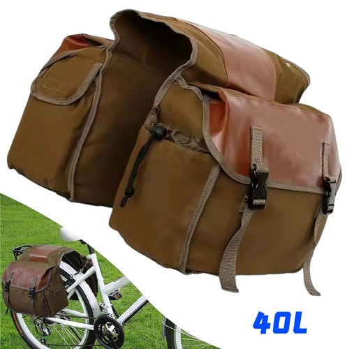 Double side bicycle - saddle, bag