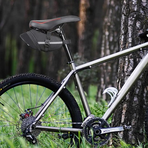 Waterproof bicycle saddle bag - bicycle,
