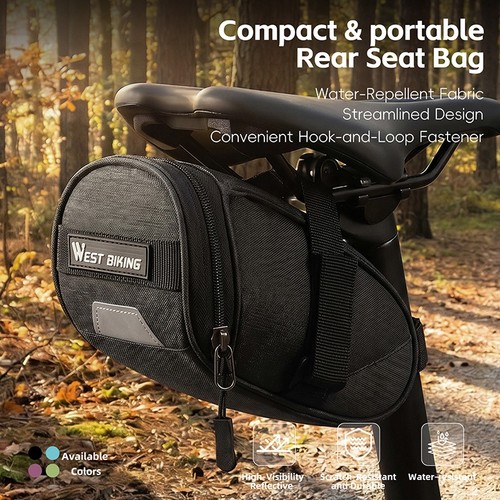 West biking bicycle saddle bag - west,